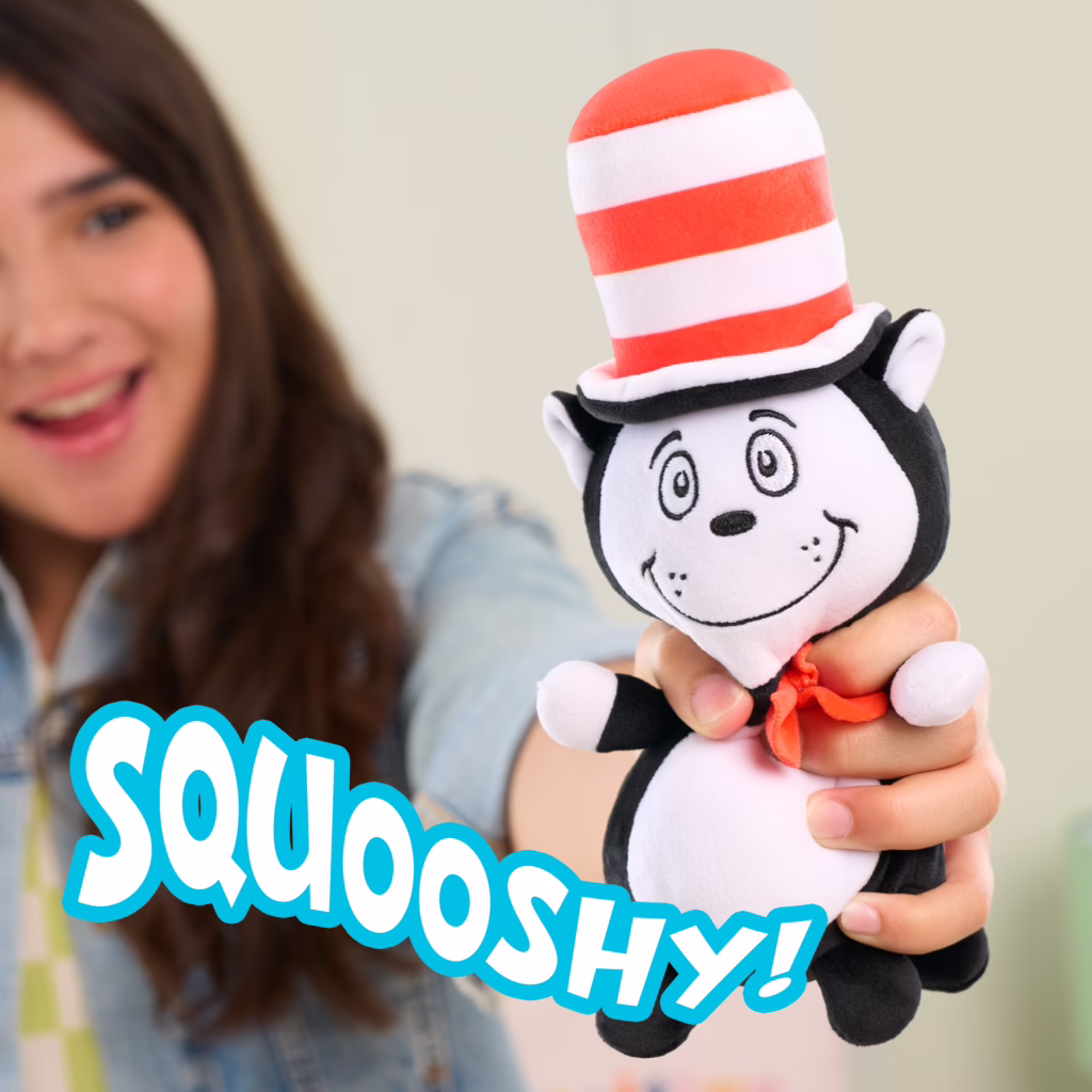 Dr. Seuss Cat in the Hat Squooshy Plush Cat