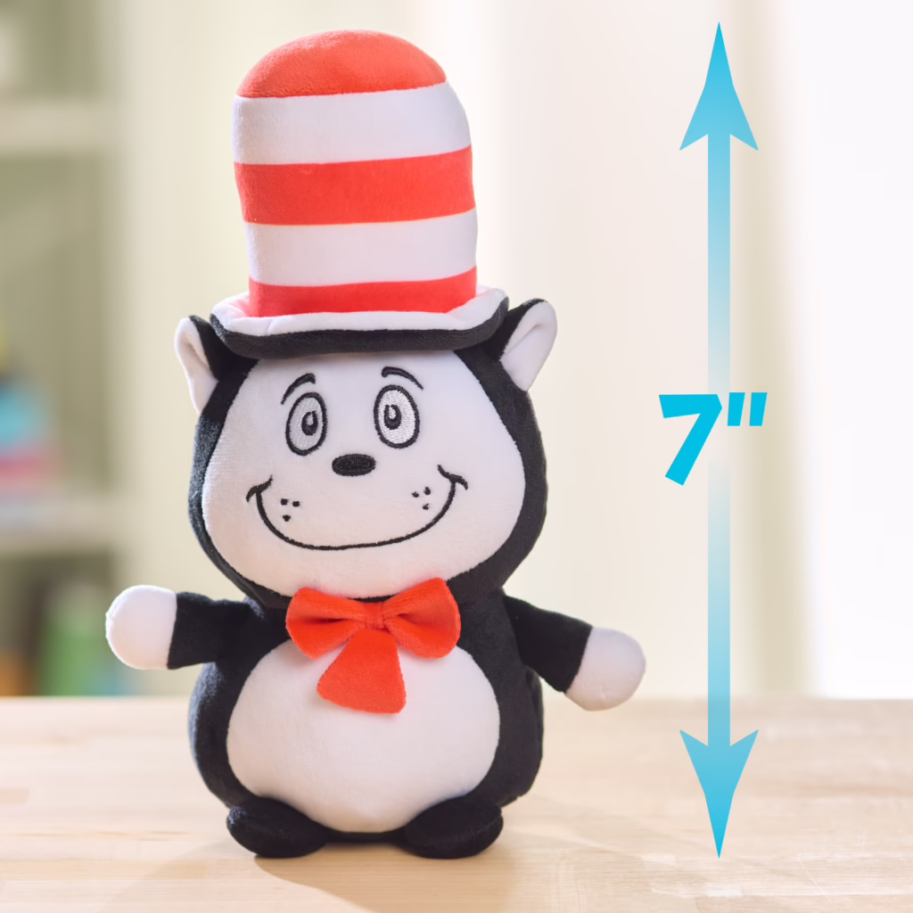 Dr. Seuss Cat in the Hat Squooshy Plush Cat