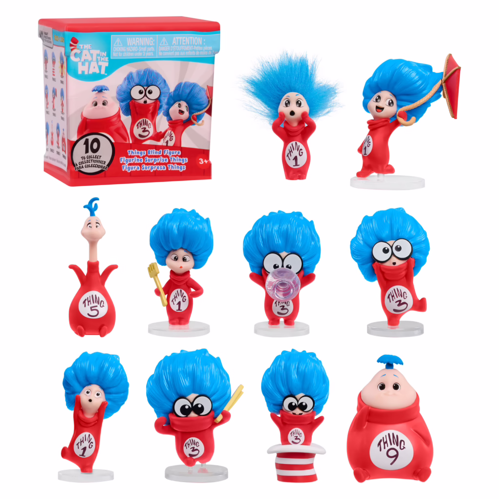Dr. Seuss Cat in the Hat Mini Collectible Figures