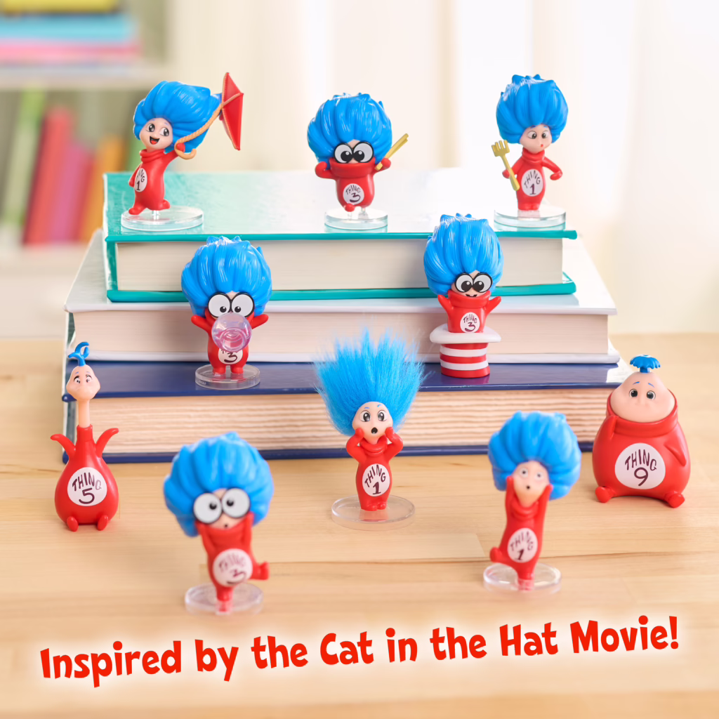 Dr. Seuss Cat in the Hat Mini Collectible Figures