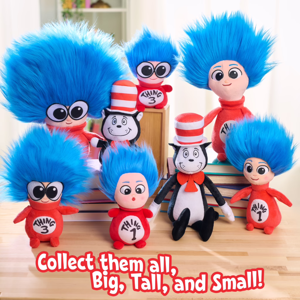 Dr. Seuss Cat in the Hat Squooshy Plush Cat