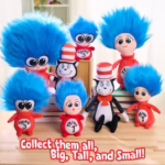 Dr. Seuss Cat in the Hat Squooshy Plush Cat