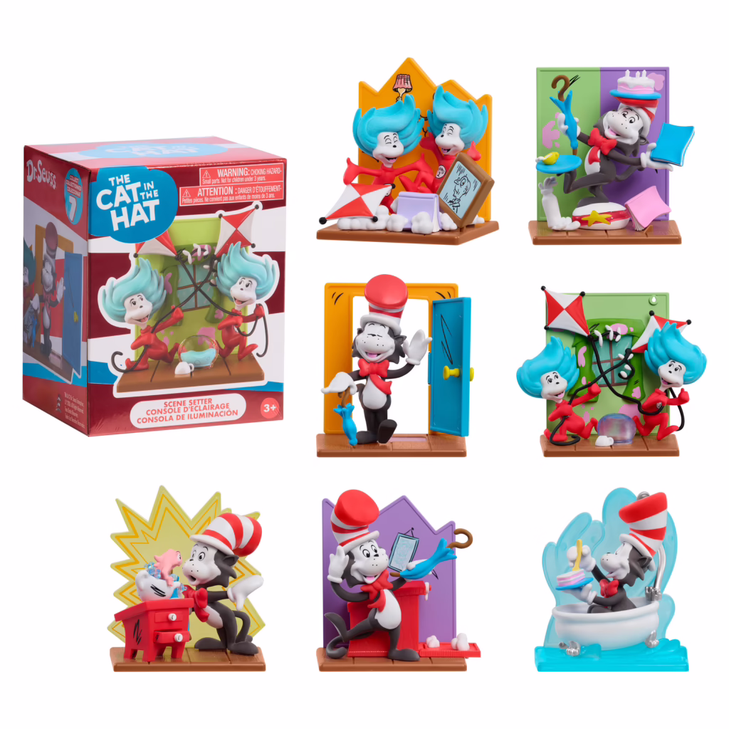 Dr. Seuss Cat in the Hat Story Moment Figures