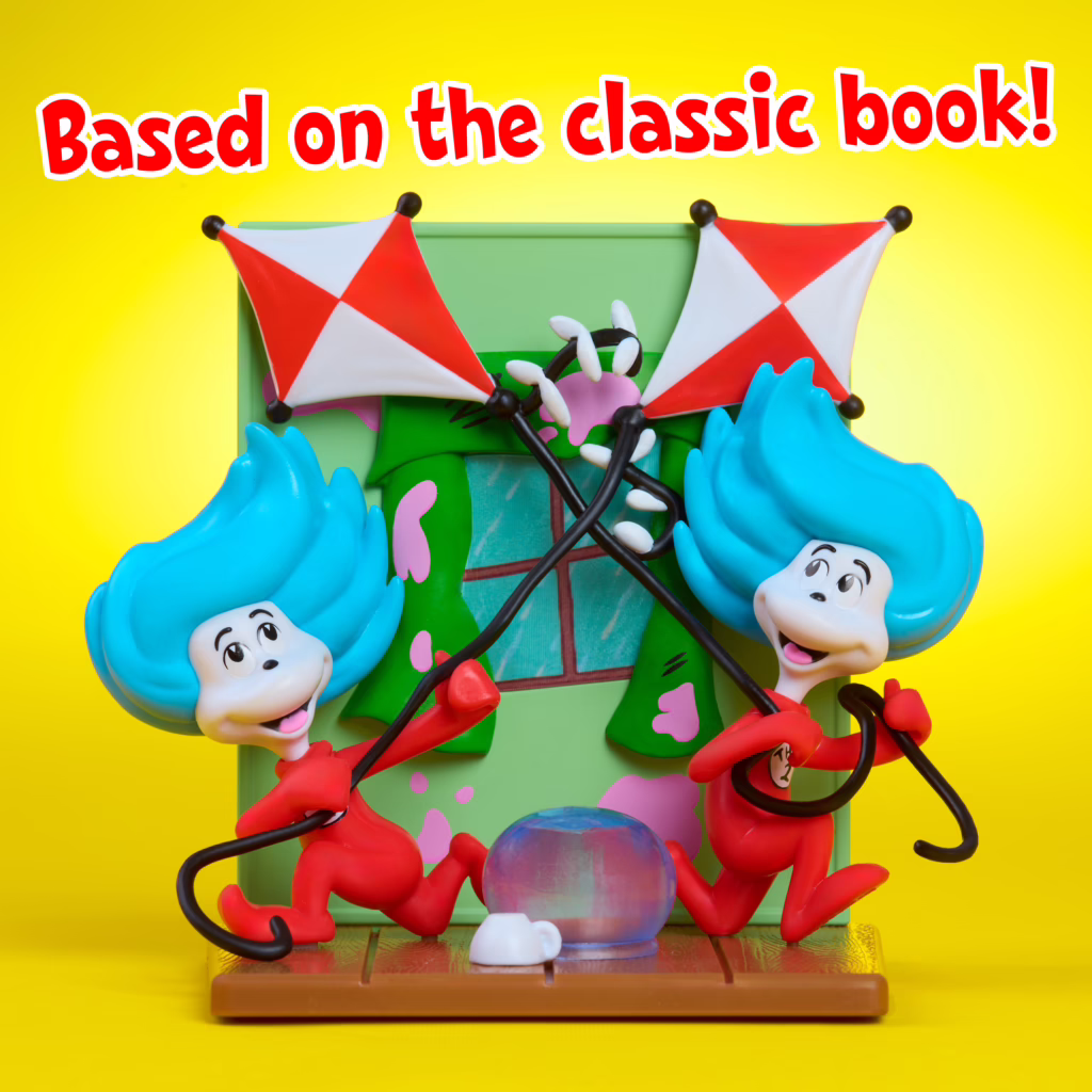 Dr. Seuss Cat in the Hat Story Moment Figures