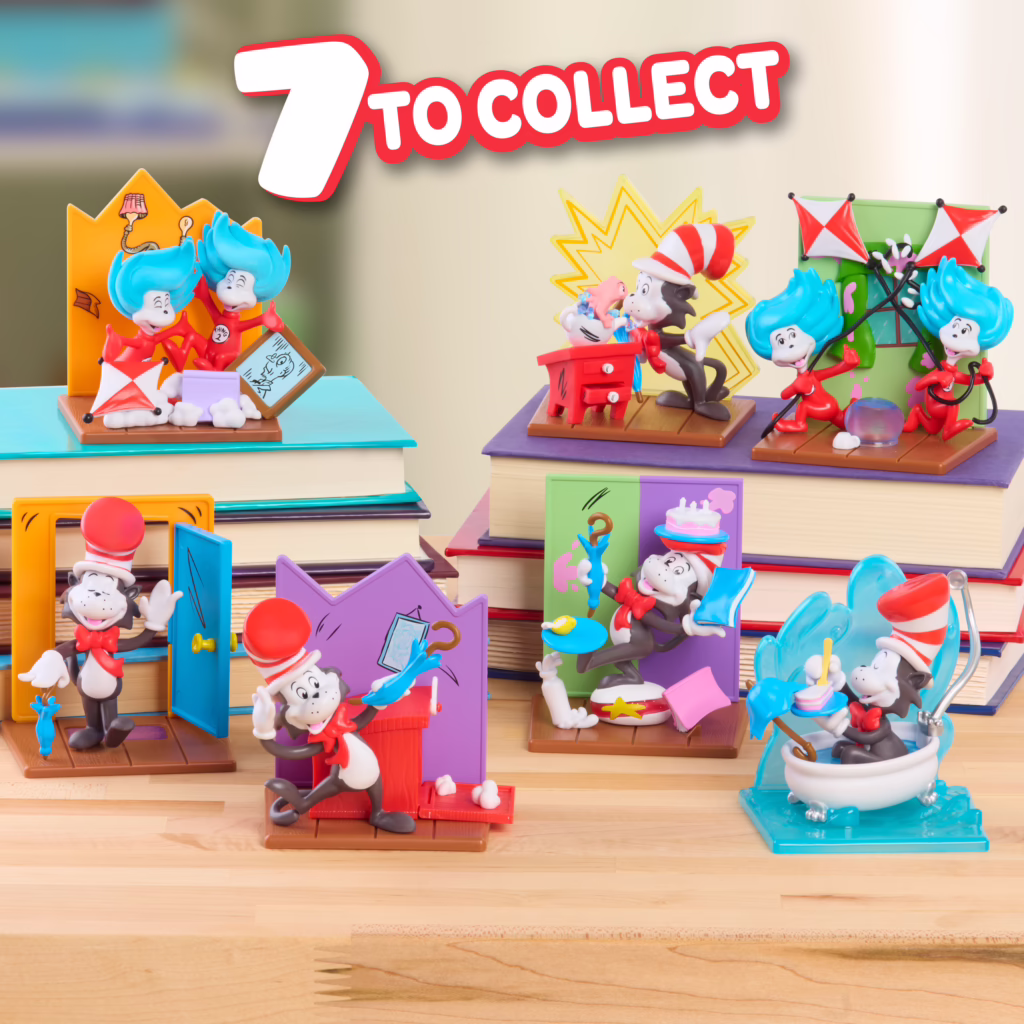 Dr. Seuss Cat in the Hat Story Moment Figures