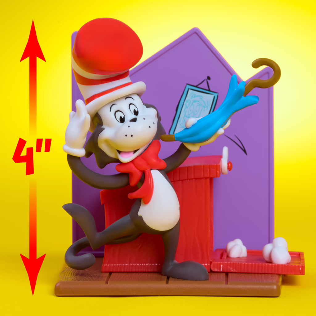 Dr. Seuss Cat in the Hat Story Moment Figures