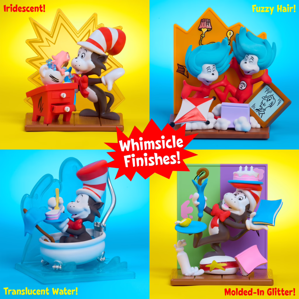 Dr. Seuss Cat in the Hat Story Moment Figures