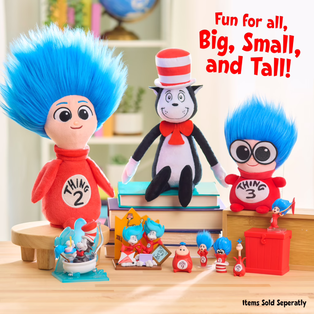 Dr. Seuss Cat in the Hat Story Moment Figures