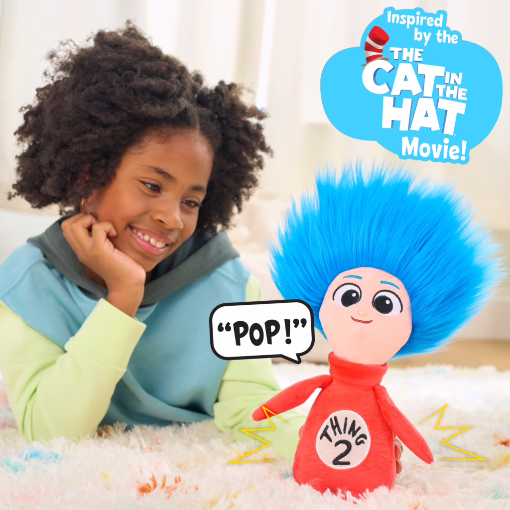 Dr. Seuss Cat in the Hat Bop Pop Thing Feature Plush