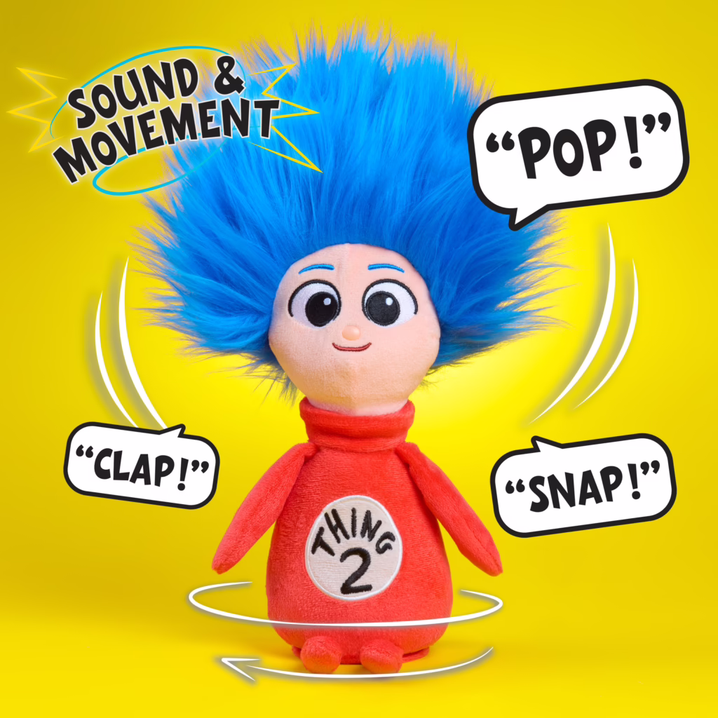Dr. Seuss Cat in the Hat Bop Pop Thing Feature Plush