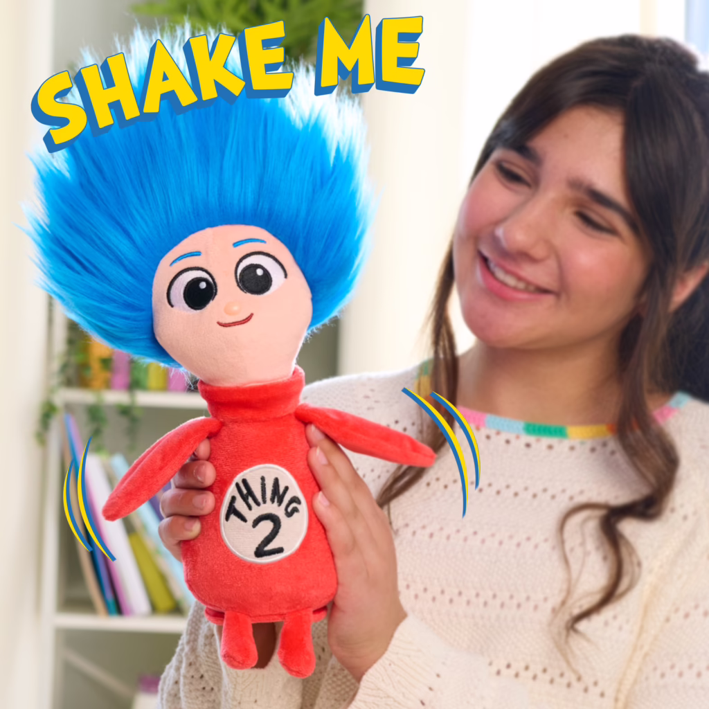 Dr. Seuss Cat in the Hat Bop Pop Thing Feature Plush