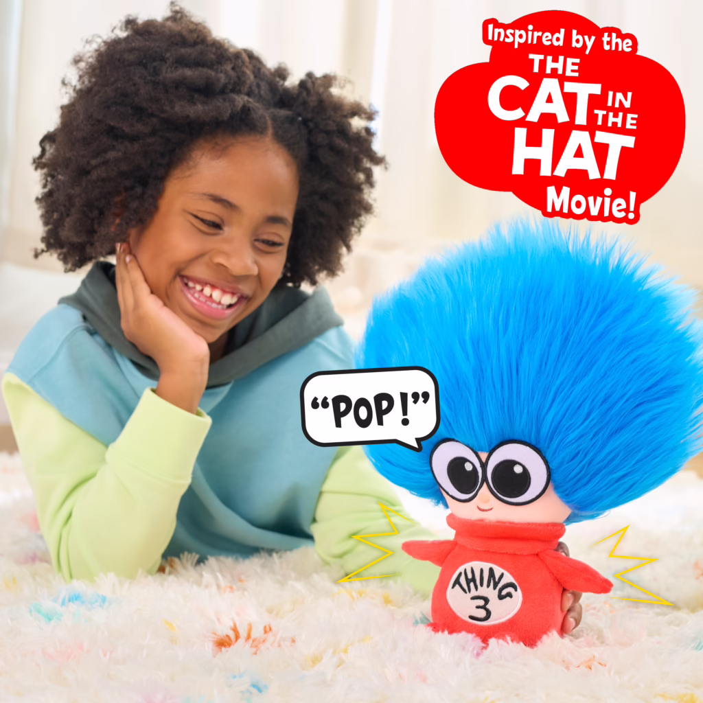 Dr. Seuss Cat in the Hat Bop Pop Thing Feature Plush