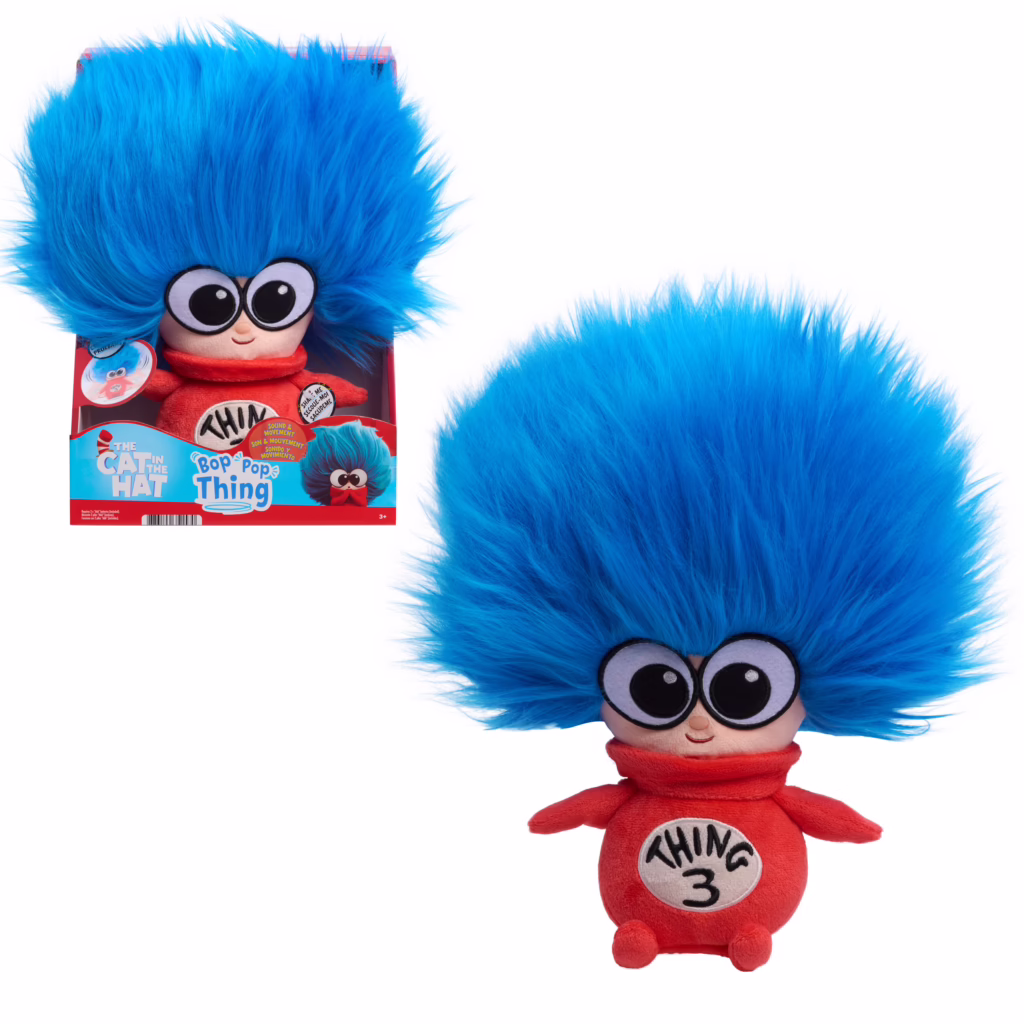 Dr. Seuss Cat in the Hat Bop Pop Thing Feature Plush