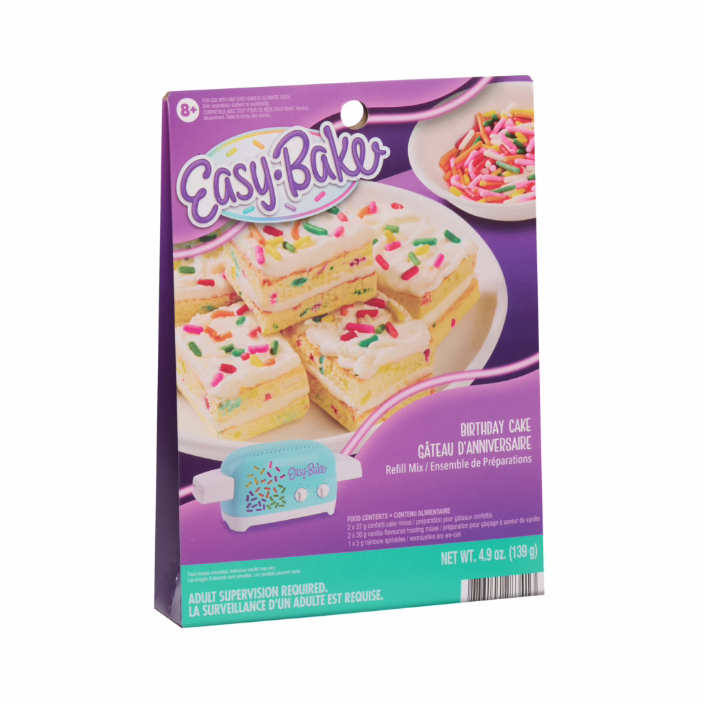 Easy-Bake Ultimate Oven Toy Refill Mix, Birthday Cake
