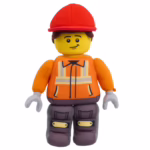LEGO® Minifigure Small Plush Construction Worker