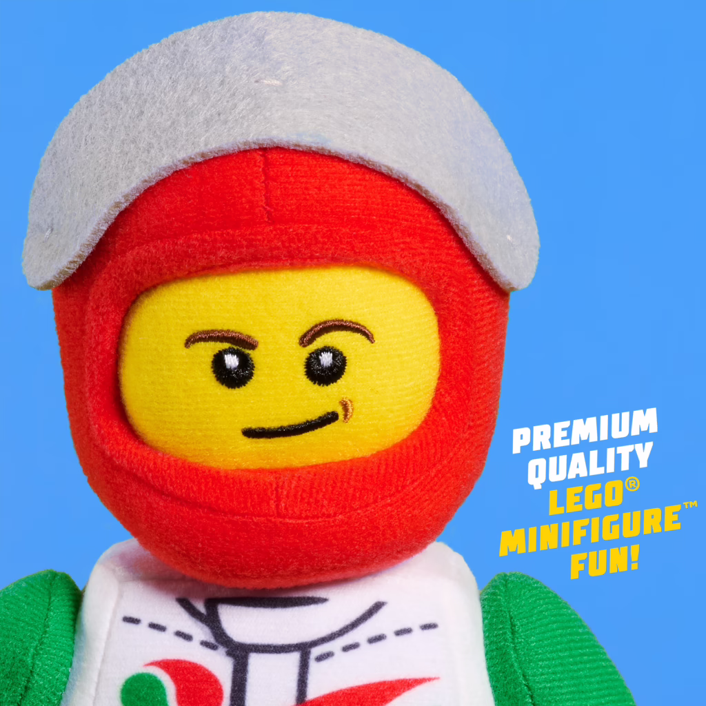 LEGO® Minifigure Small Plush Race Car Driver