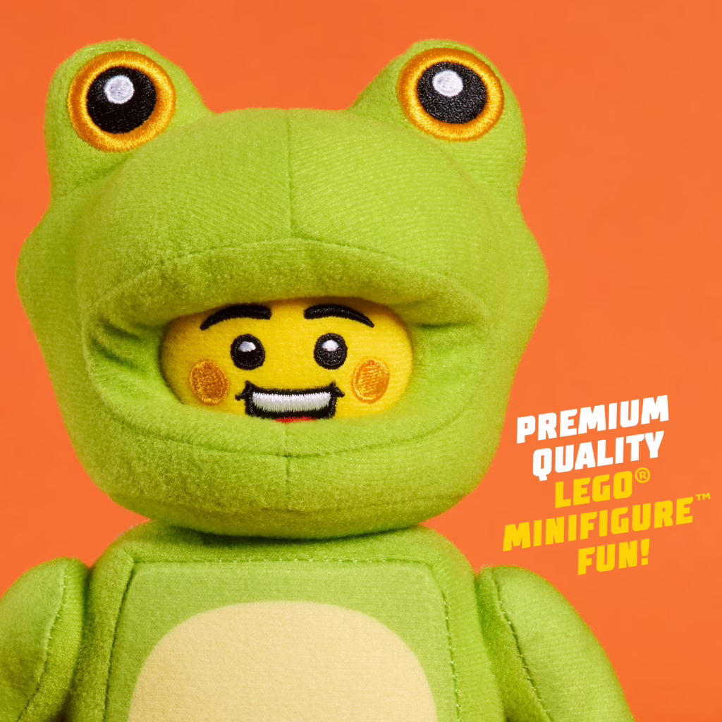 LEGO® Minifigure Small Plush Frog Fan Suit