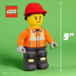 LEGO® Minifigure Small Plush Construction Worker