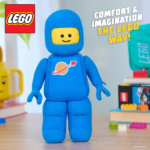 LEGO® Minifigure Blue Astronaut Plush