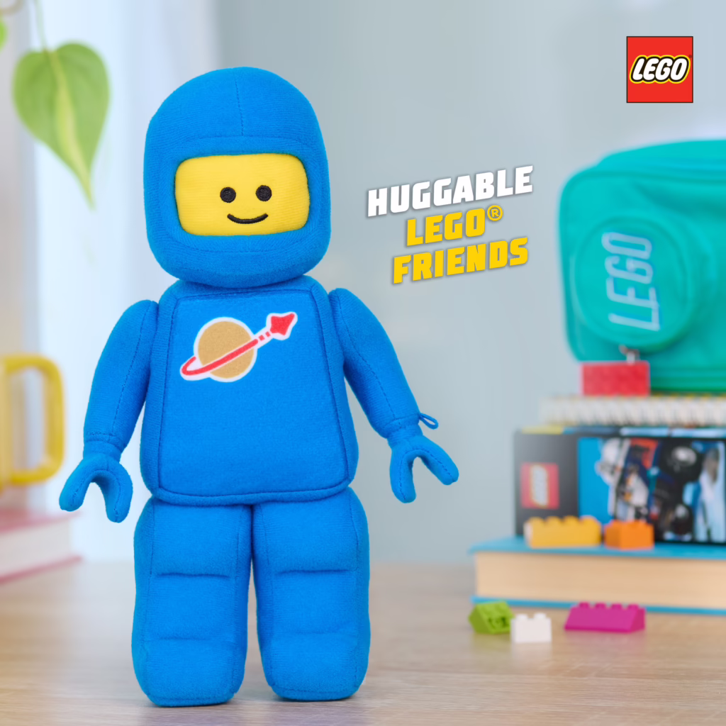 LEGO® Minifigure Blue Astronaut Plush