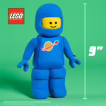LEGO® Minifigure Blue Astronaut Plush
