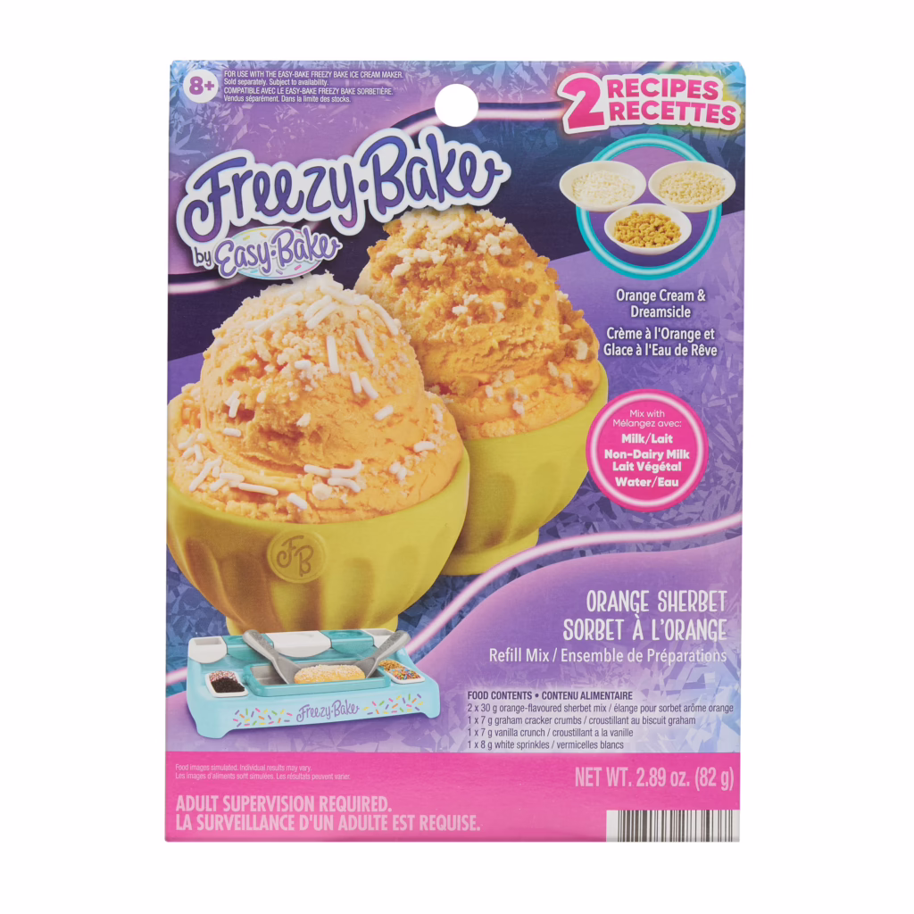 Freezy-Bake® Orange Sherbet Ice Cream Refill Mix