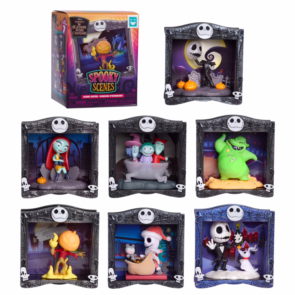 HAPPY HAUL Disney Tim Burton’s The Nightmare Before Christmas Spooky Scenes Scene Setters