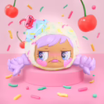 HAPPY HAUL Sour Pouts Sugar Crashing Vinyl Plush Clip-On