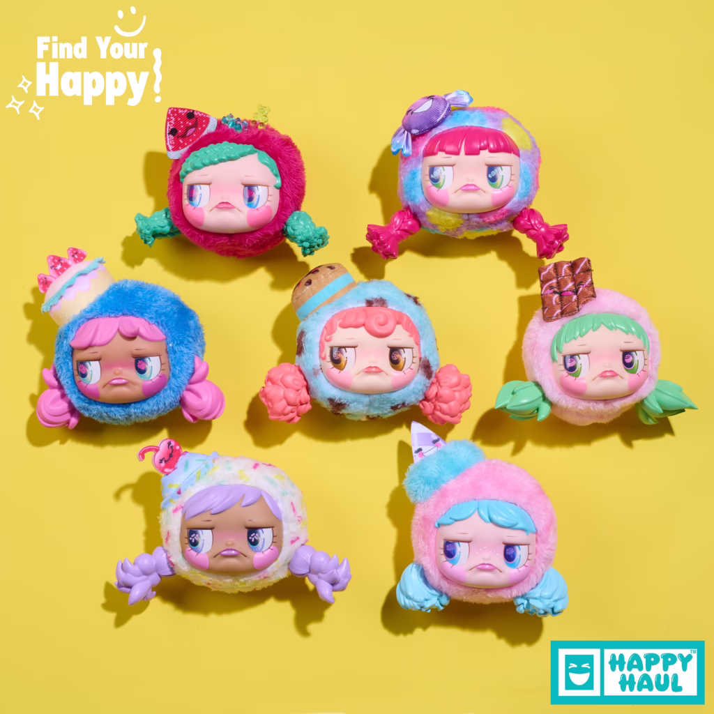 HAPPY HAUL Sour Pouts Sugar Crashing Vinyl Plush Clip-On