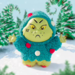 HAPPY HAUL Dr. Seuss The Grinch Grouchy Greetings Vinyl Plush
