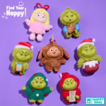 HAPPY HAUL Dr. Seuss The Grinch Grouchy Greetings Vinyl Plush