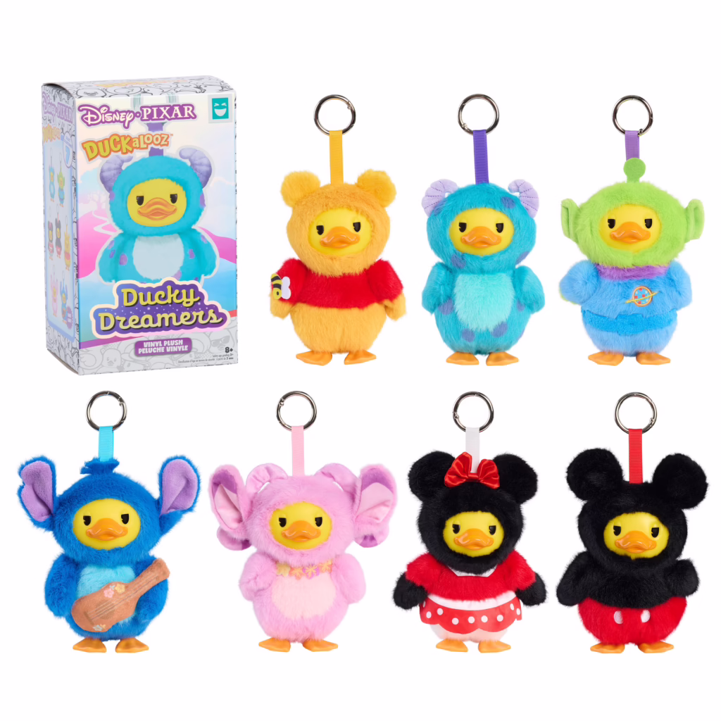 HAPPY HAUL Duckalooz Disney Pixar Ducky Dreamers Vinyl Plush