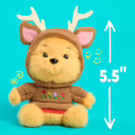 HAPPY HAUL Disney Winnie the Pooh Woodland Hunnys Capsule Plush