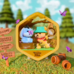 HAPPY HAUL Disney Winnie the Pooh Honeycomb Homes Scene Setters