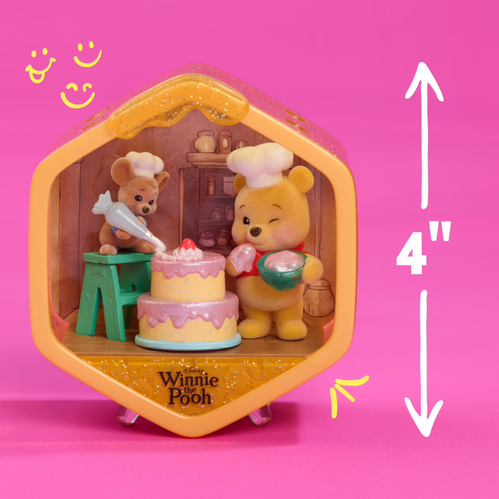 HAPPY HAUL Disney Winnie the Pooh Honeycomb Homes Scene Setters