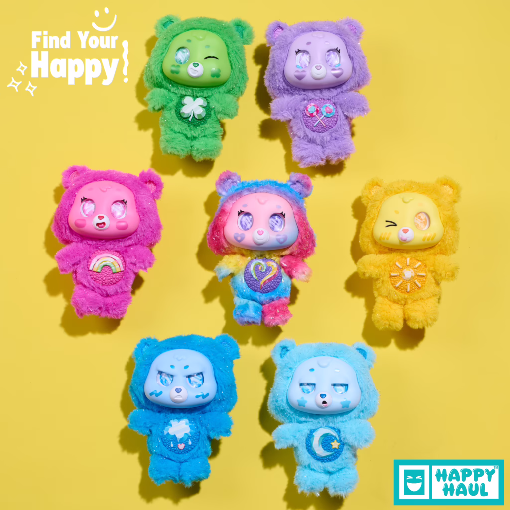 HAPPY HAUL Care Bears Sparkle with Care Vinyl Plush